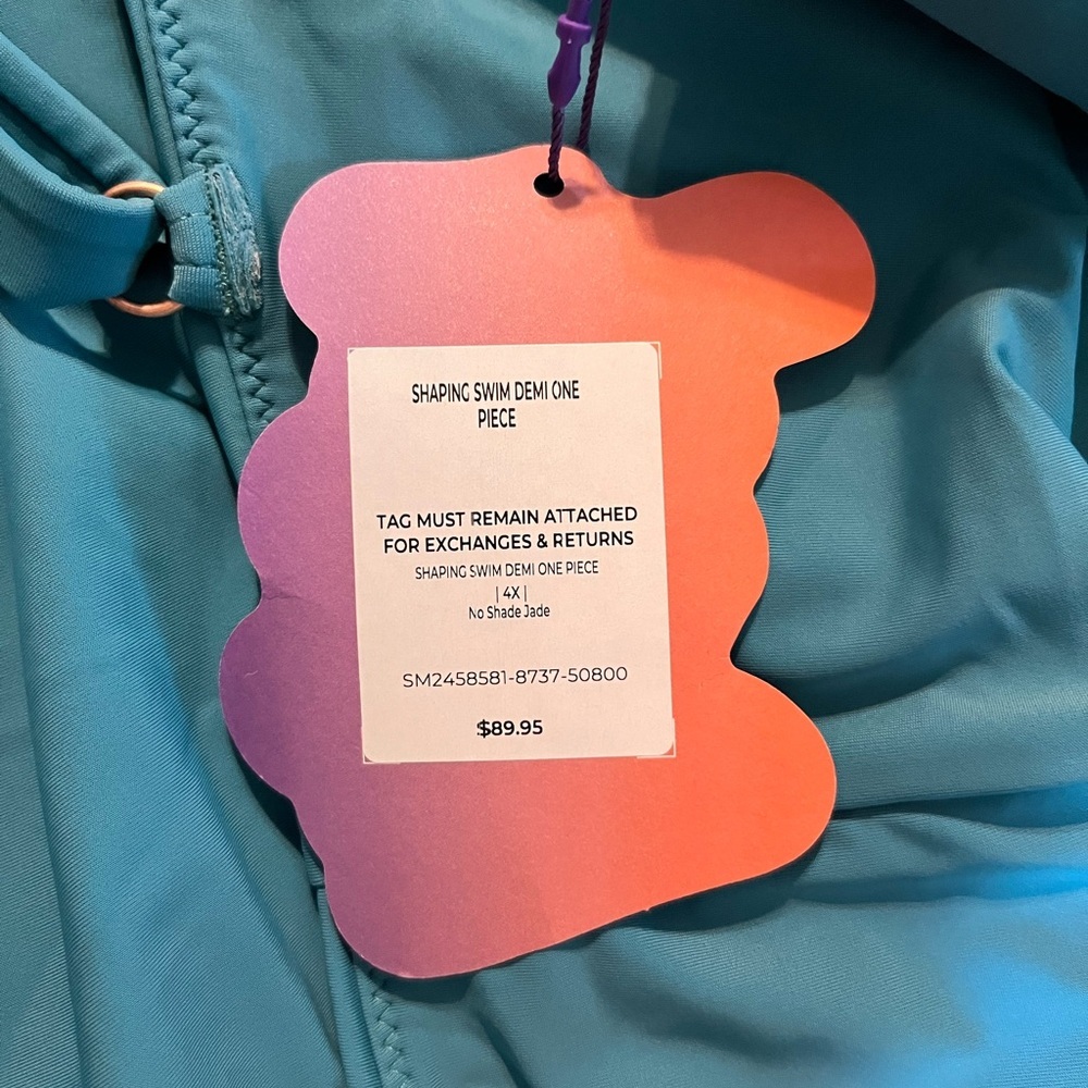 YITTY Teal One-Piece Swimsuit - Picture 5 of 5